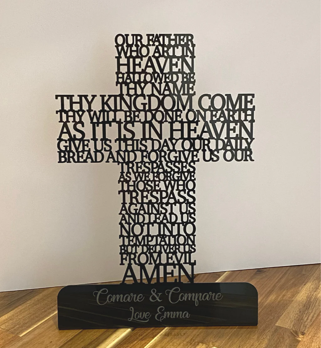 Freestanding Prayer Cross