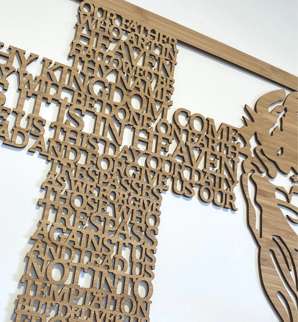 Large Prayer Wall Plaque