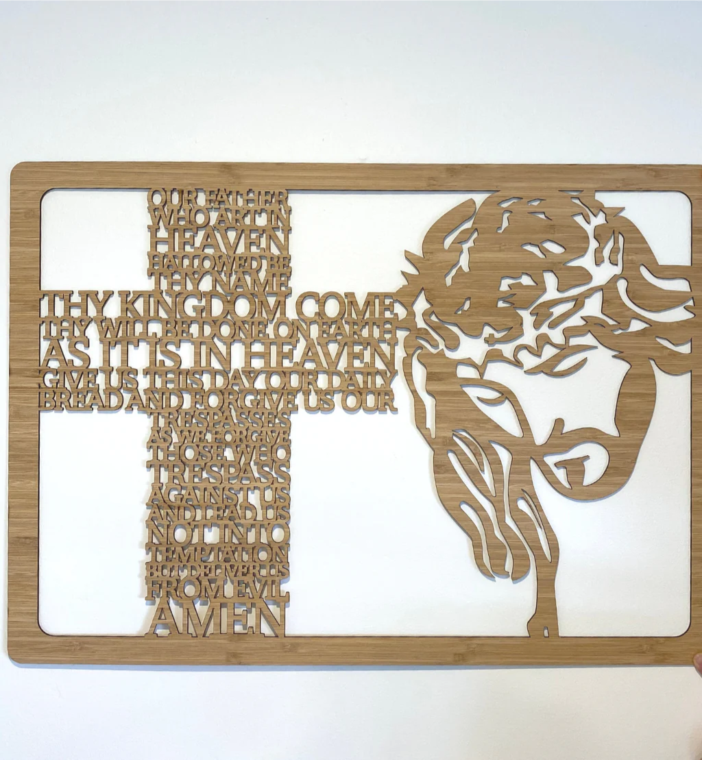 Large Prayer Wall Plaque